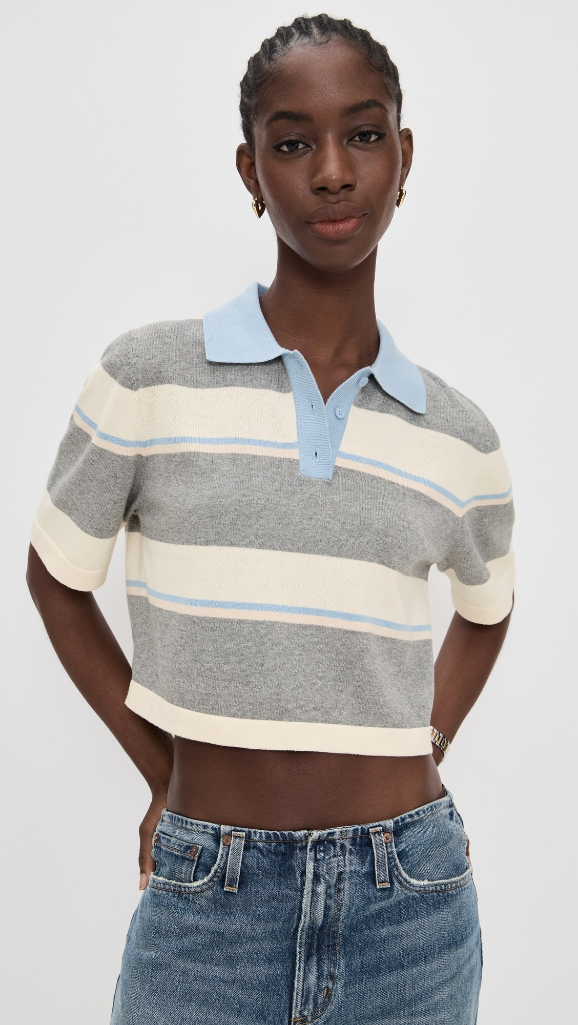 Short Sleeve Striped Polo | Shopbop