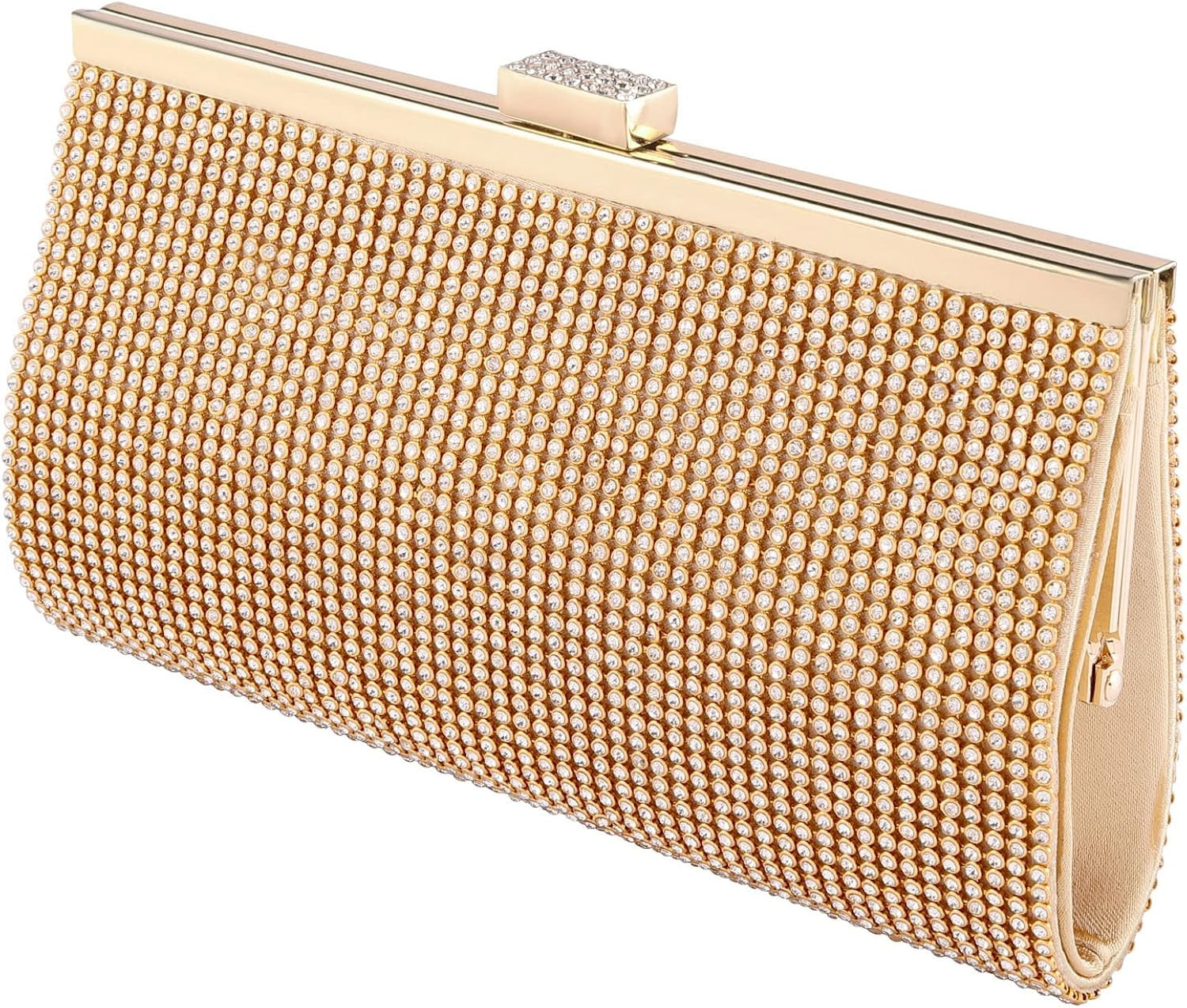 Rhinestone Clutch Purses for Women Sparkly Purse Bling Wedding Clutch Glitter Crossbody Shoulder ... | Amazon (US)