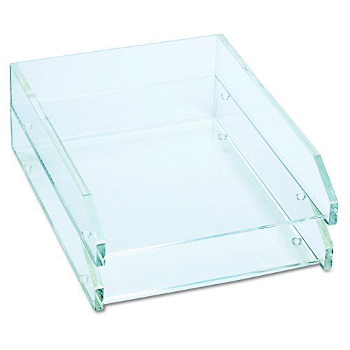Kantek  Acrylic Double Letter Tray, 4 3/4 x 14 x 10 1/2 Inches , Clear (AD15) | Amazon (US)