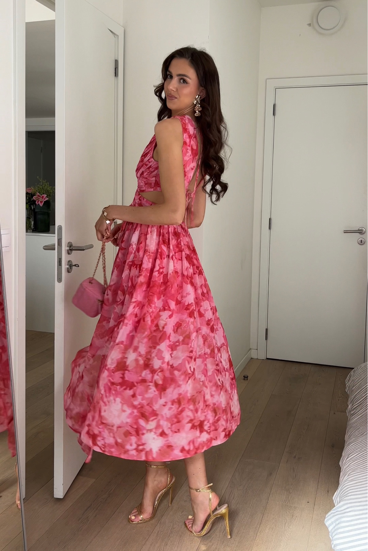 Spring wedding guest dress 🌺