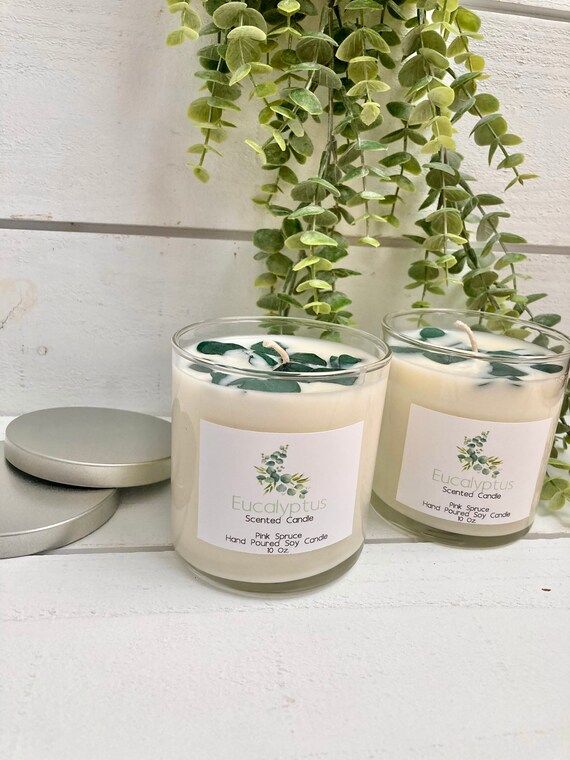 Eucalyptus Candle / Aromatherapy Candle / Relaxing Scented | Etsy | Etsy (US)