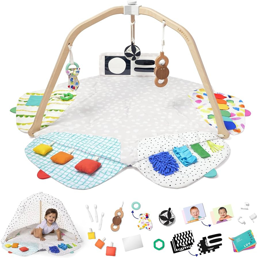Lovevery, The Play Gym, 5-Stage Baby Developmental for Full Year of Play | Amazon (US)