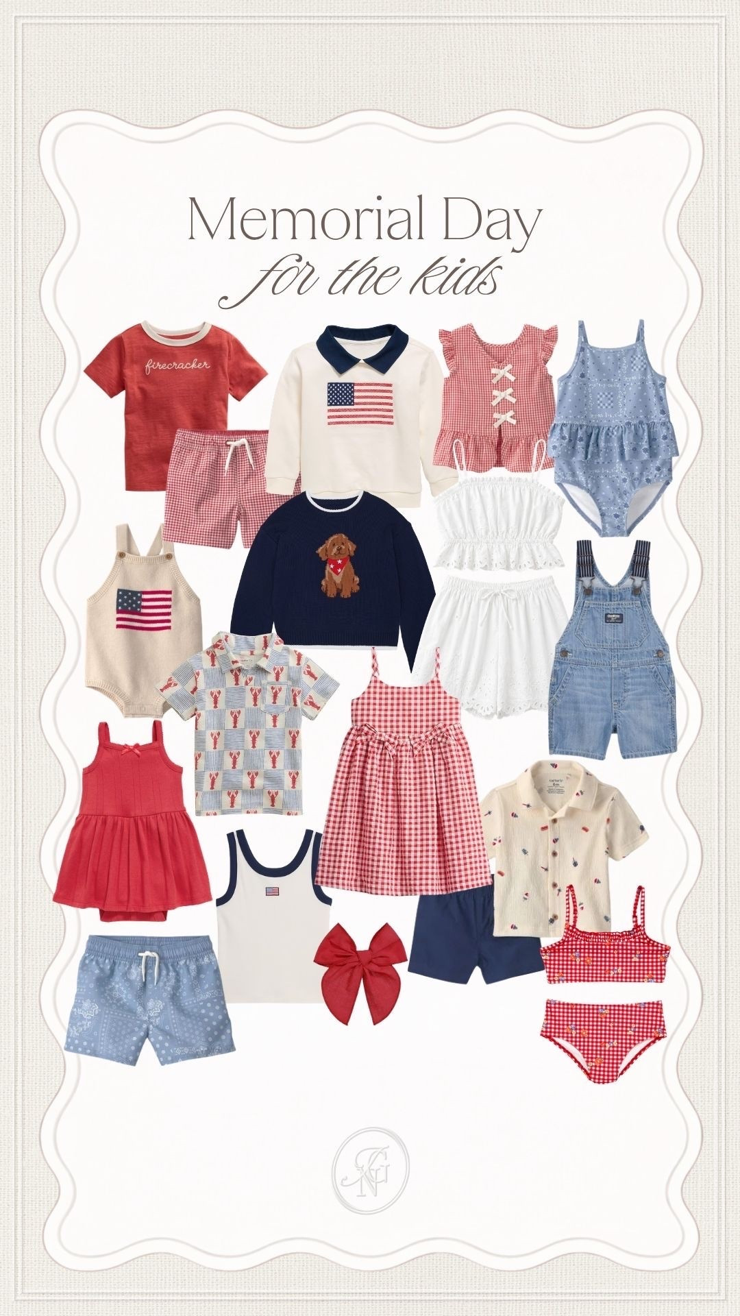 Memorial Day kids’ Americana fashion finds for festive summer outfits. 🇺🇸

#memorialdaykids #americanafashion #kidsfashion #oldnavyfinds  #fourthofjuly #cartersfinds #kohlsfinds #redwhiteblue #patrioticoutfit #summerstyle #ltkfinds #kidsstyle

#LTKootd #LTKBaby #LTKKids