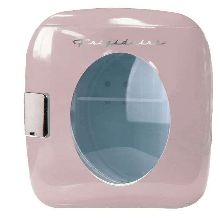 Frigidaire Portable Retro 12-Can Mini Refrigerator, EFMIS462, Pink | Walmart (US)