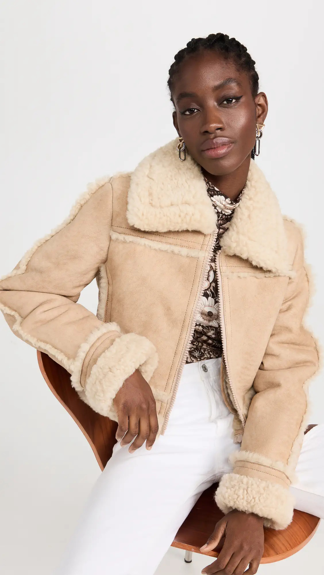 Acne Studios Suede Bomber Jacket | Shopbop | Shopbop