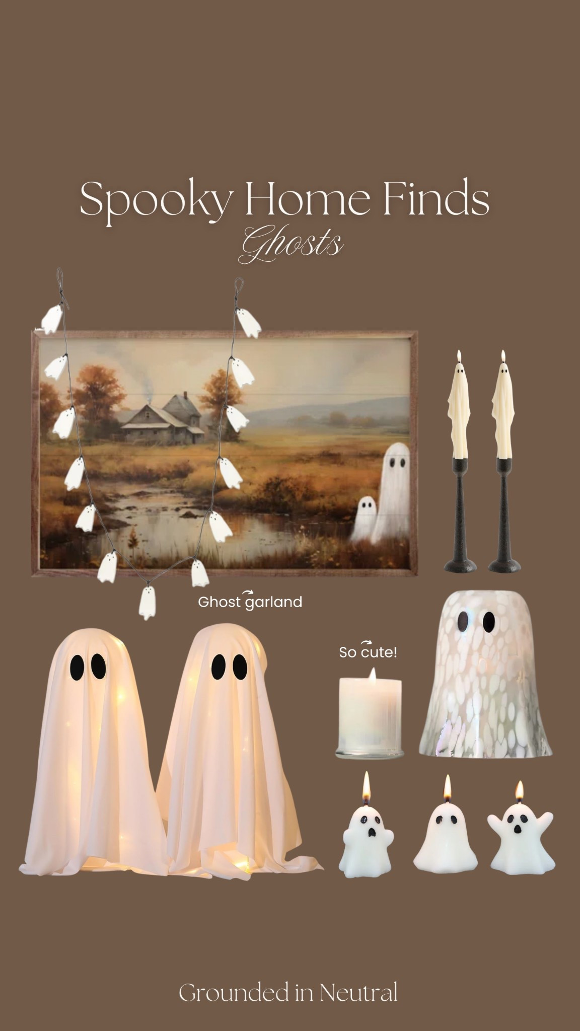 Linked so many cute ghost decor options here for spooky season! 👻

#LTKautumn #LTKHome #LTKSeasonal