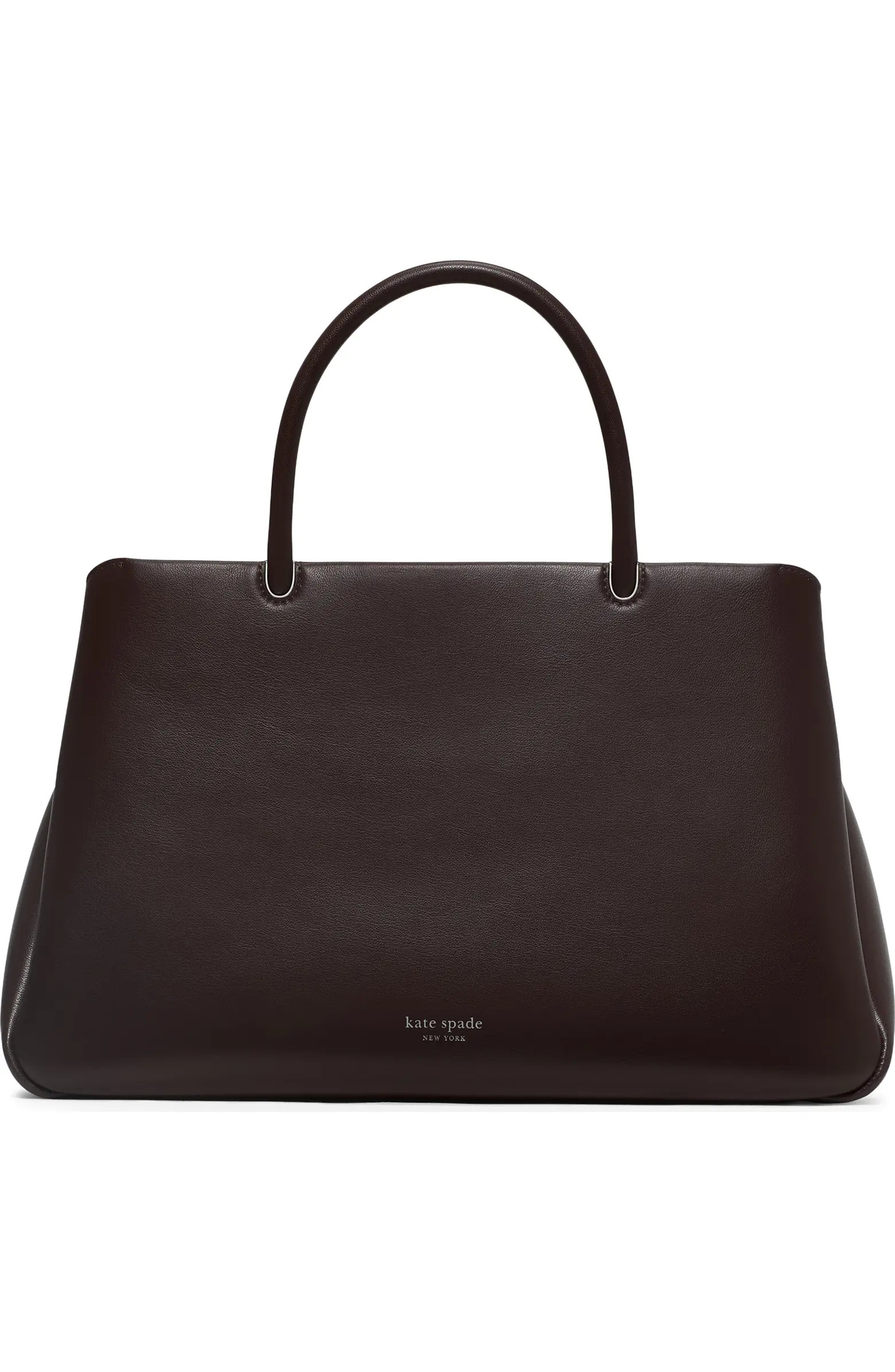 large grace fine grain leather satchel | Nordstrom