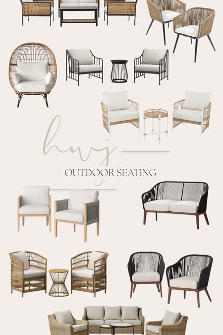 Affordable outdoor patio seating

#LTKSeasonal #LTKhome