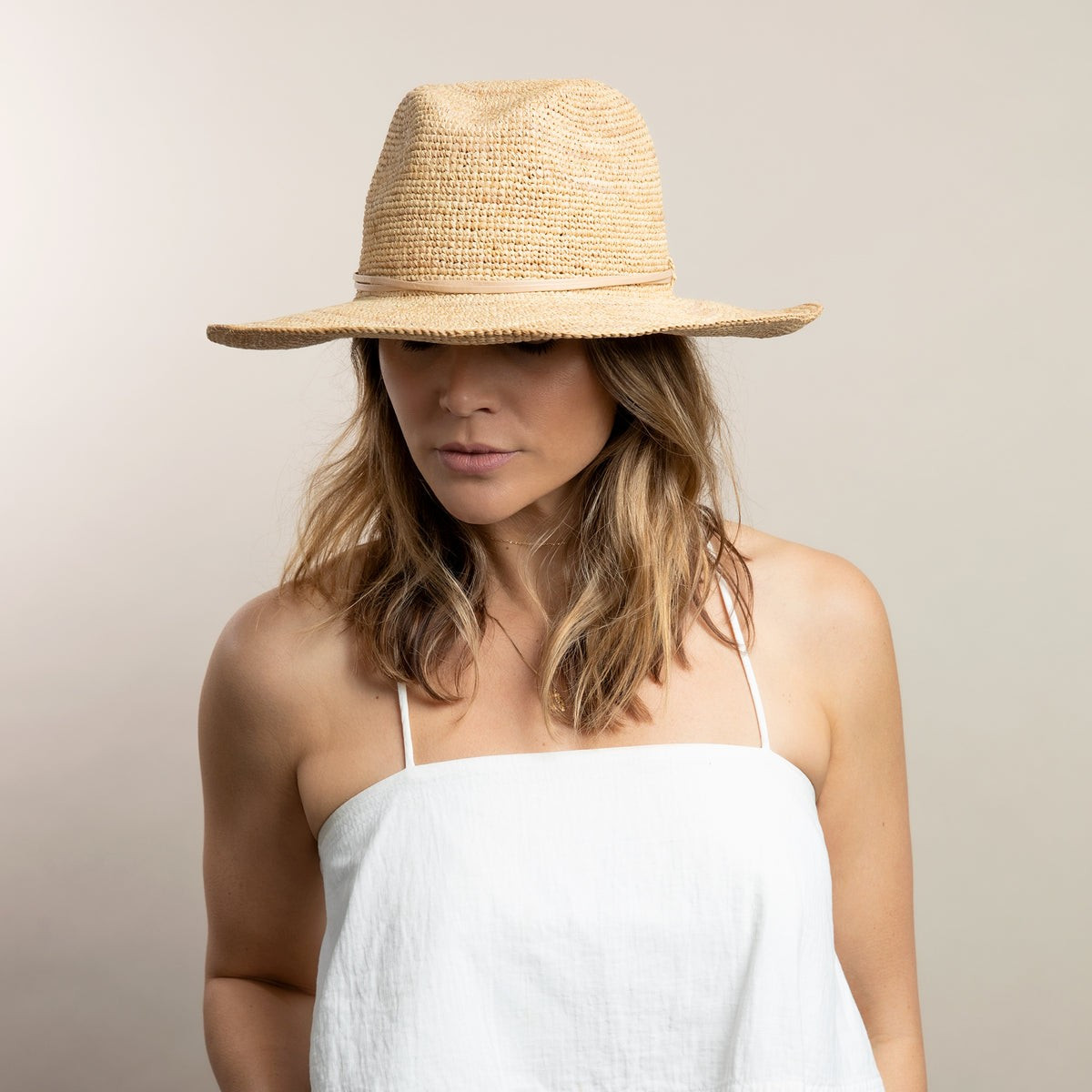 Raffia Crochet Continental | Hat Attack