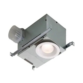 Broan 1.5-Sone 70-CFM White Lighted Bathroom Fan | Lowe's