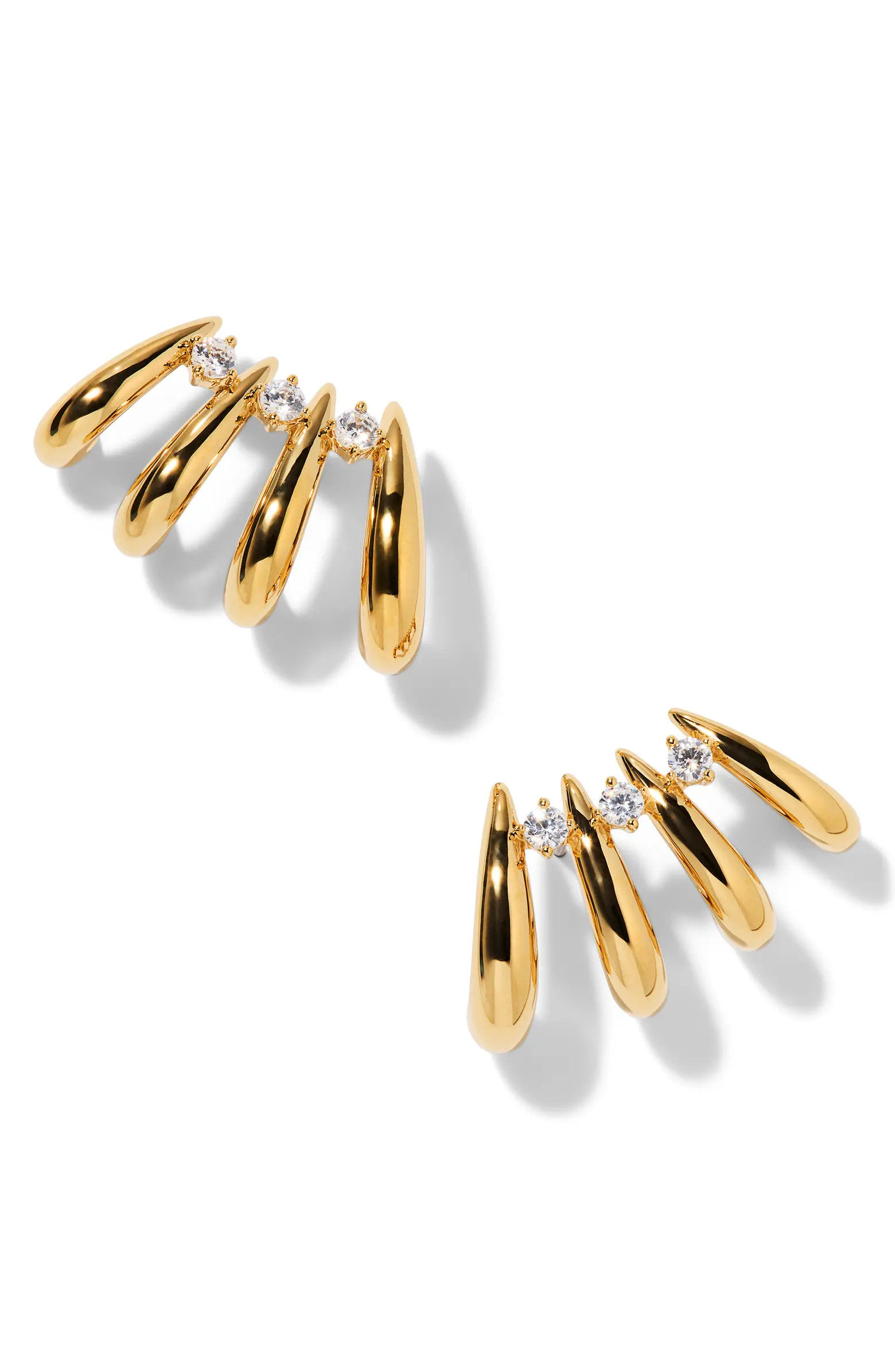 Pisa Hoop Climber Earrings | Nordstrom