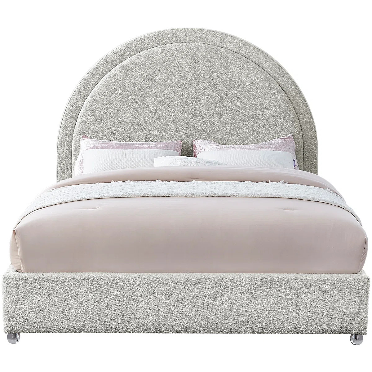 Milo Upholstered Boucle Platform Bed | Wayfair North America