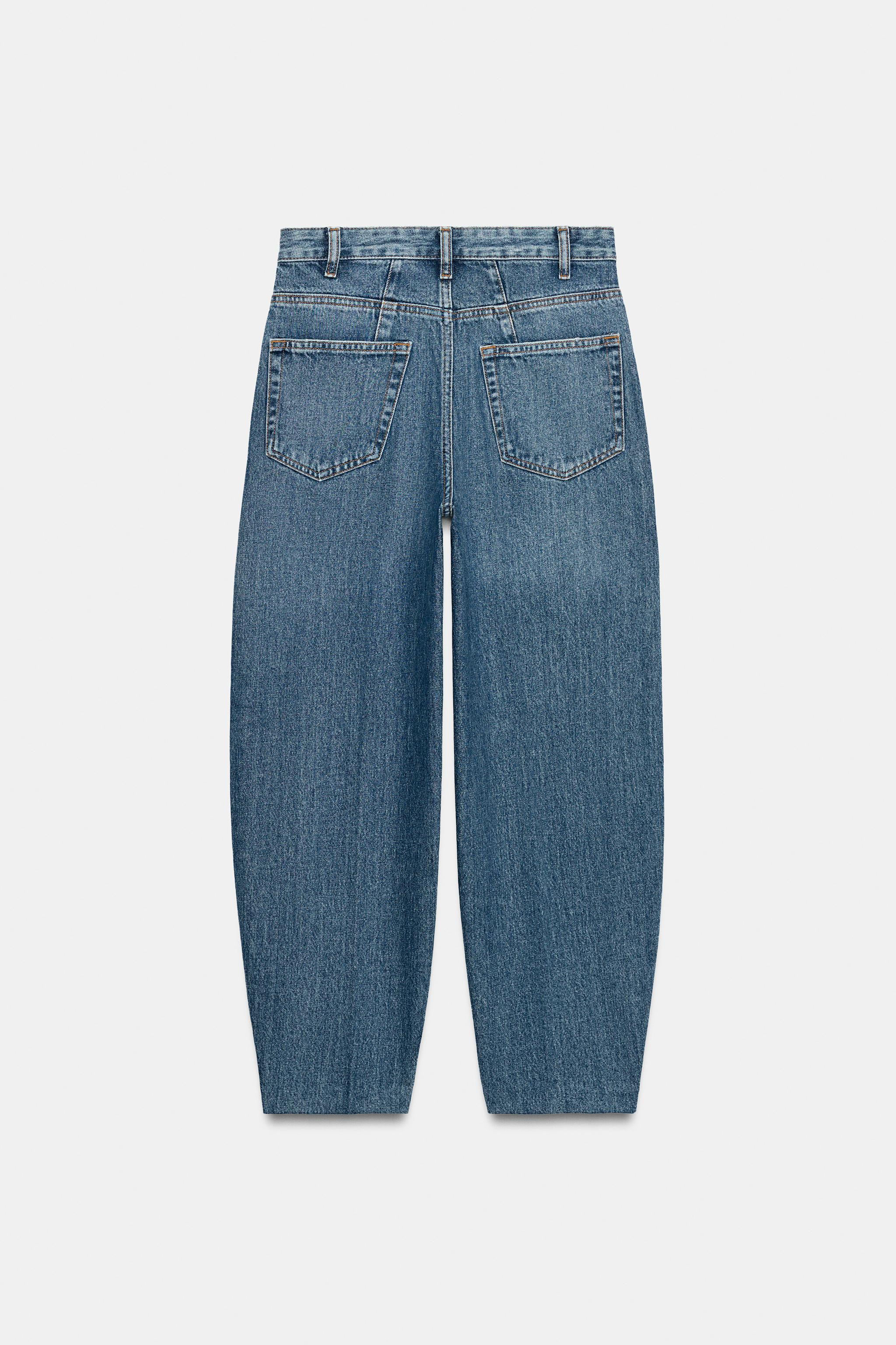 ZW COLLECTION HIGH-WAIST BARREL JEANS | Zara AU