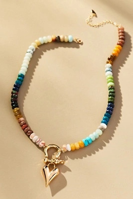 Beaded Charm Necklace | Anthropologie (US)