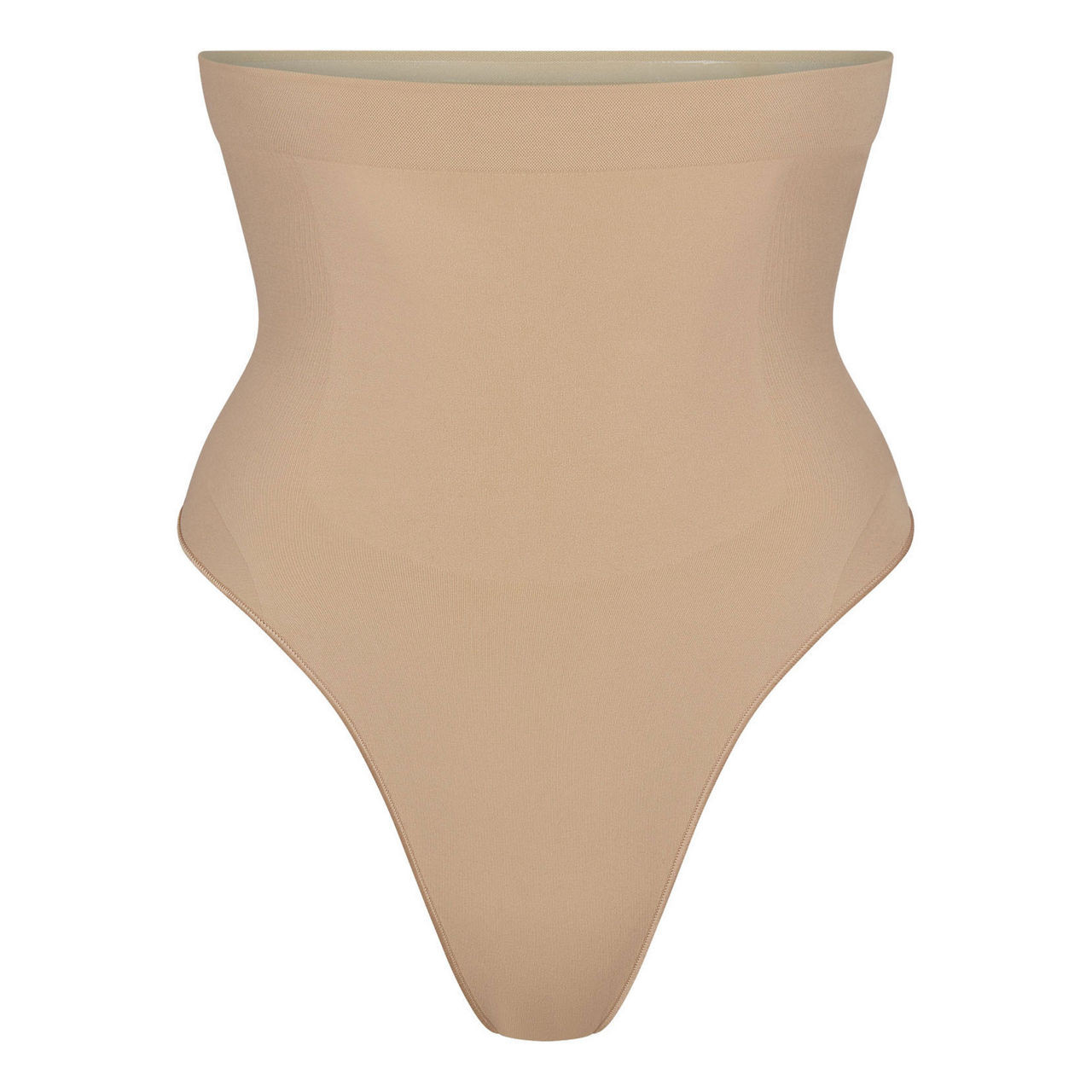 SKIMS SEAMLESS SCULPT High Waist Thong Clay - Beige | Brown Thomas (IE)