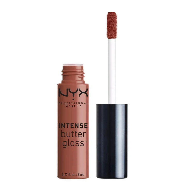 NYX Cosmetics Intense Butter Gloss IBLG06 - Chocolate Crepe | Walmart (US)