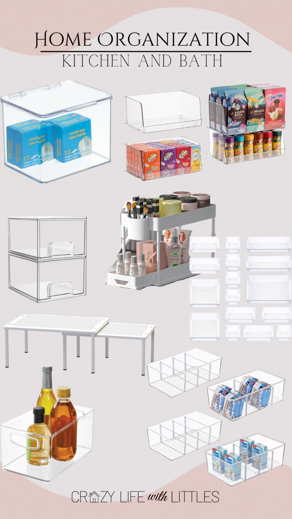 Decluttering essentials. Home, kitchen and bathroom organization  

#LTKMostLoved #LTKhome