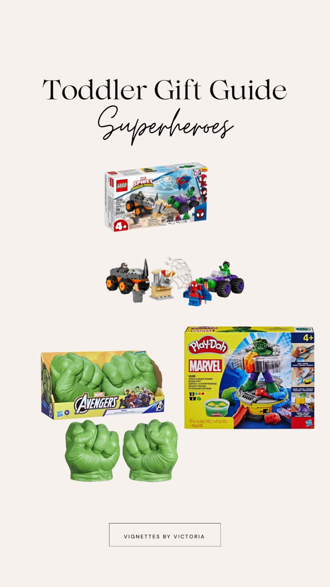 Toddler gift ideas | holiday gift guide | Christmas gift | Black Friday | superhero | Spider-Man | play doh | hulk 

#LTKHoliday #LTKKids #LTKGiftGuide
