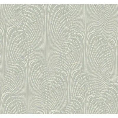 Candice Olson Deco Fountain 27' L x 27" W Wallpaper Roll York Wallcoverings Color: Gray | Wayfair North America