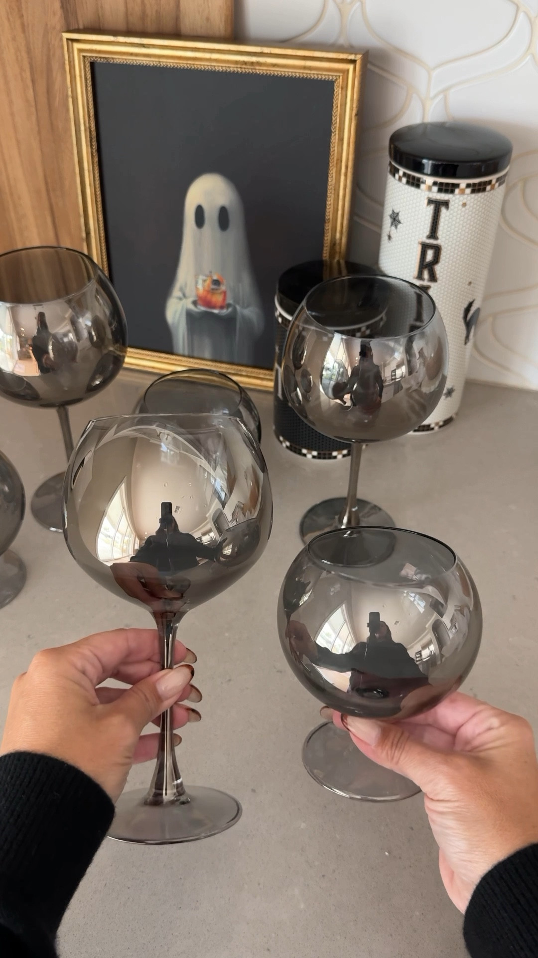 When the glassware is this good, hosting a Halloween craft night isn’t optional—it’s mandatory. 🥂🕸️ Because honestly, what’s spooky season without crafts, cocktails, and a little hocus pocus? 👻✨

#LTKSeasonal #LTKFindsUnder50 #LTKHome