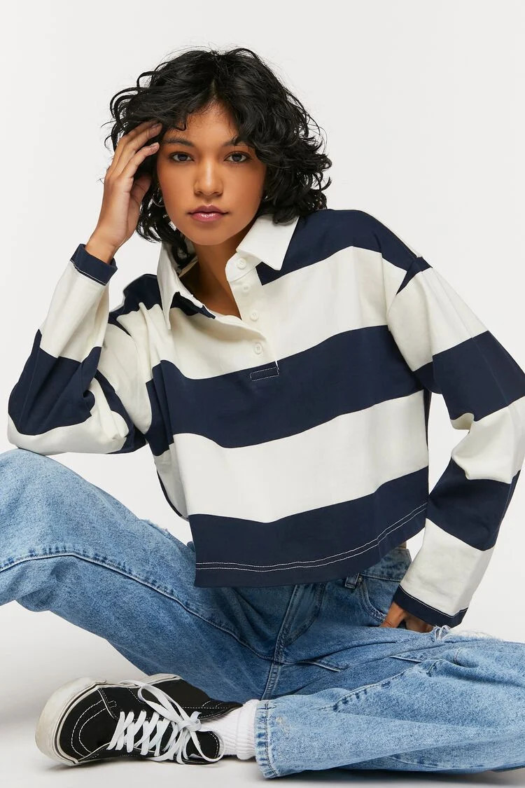 Striped Rugby Shirt | Forever 21 (US)