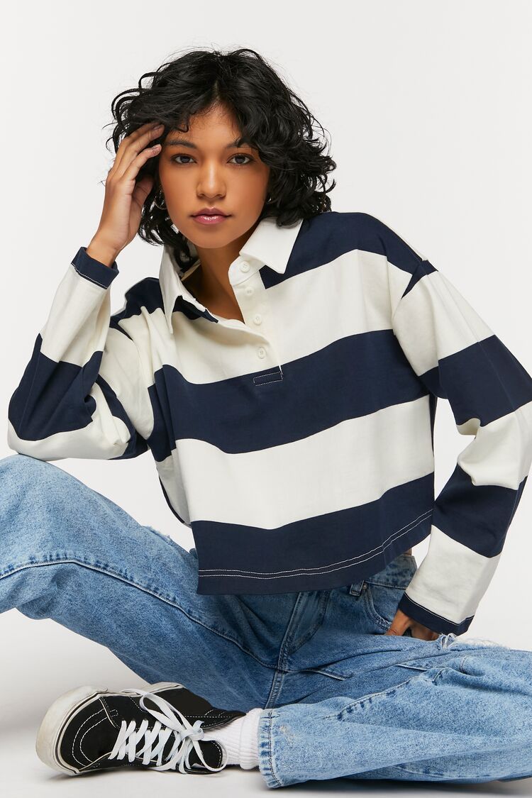 Striped Rugby Shirt | Forever 21 (US)