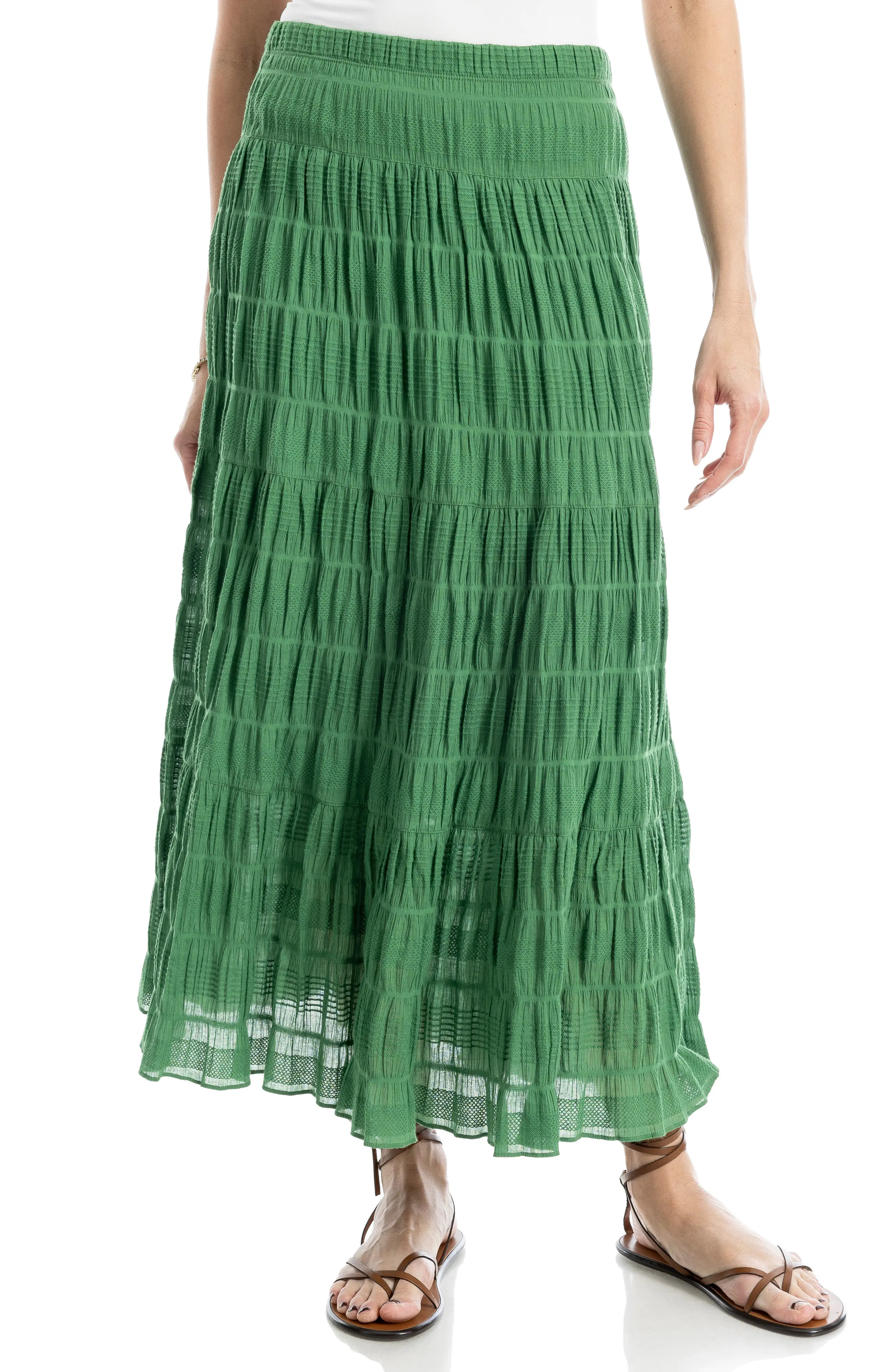 Textured Midi Skirt (Women) | Nordstromrack | Nordstrom Rack