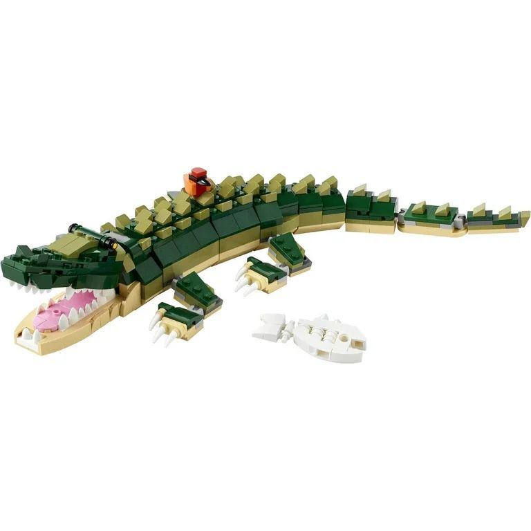 LEGO Creator 3in1 Crocodile 31121 Building Toy Featuring Wild Animal Toys for Kids (454 Pieces) | Walmart (US)