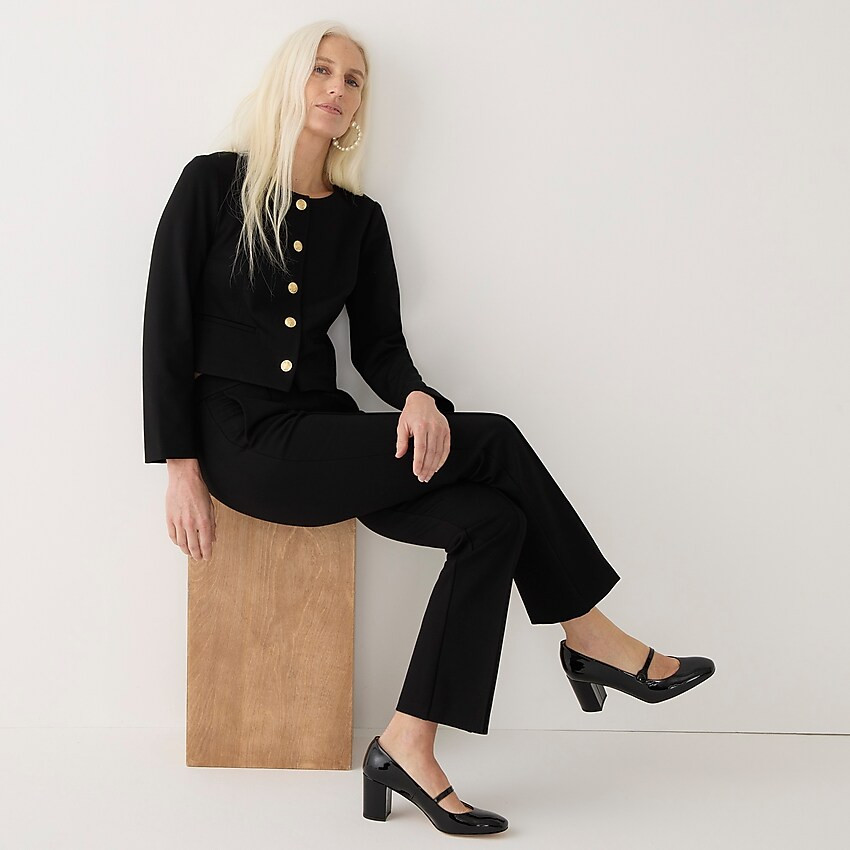 Louisa lady jacket in Italian ponte | J. Crew US