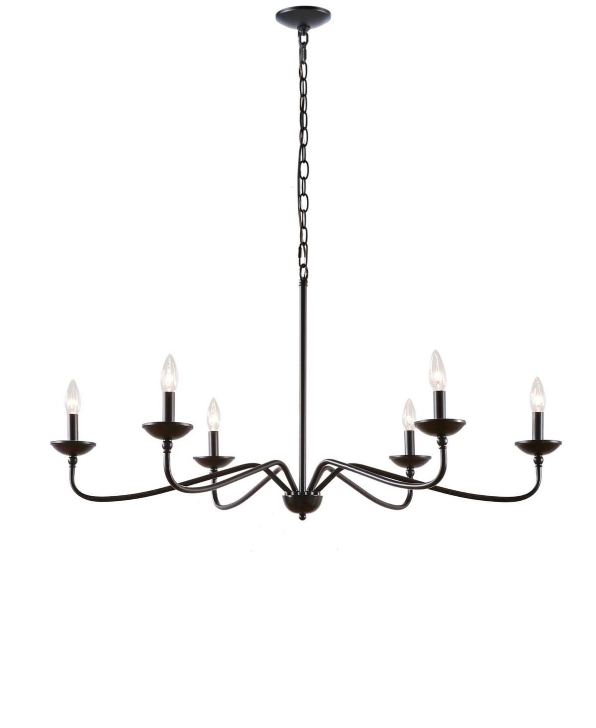 Ink + Ivy Brighton Chandelier - Matte Black | Macy's