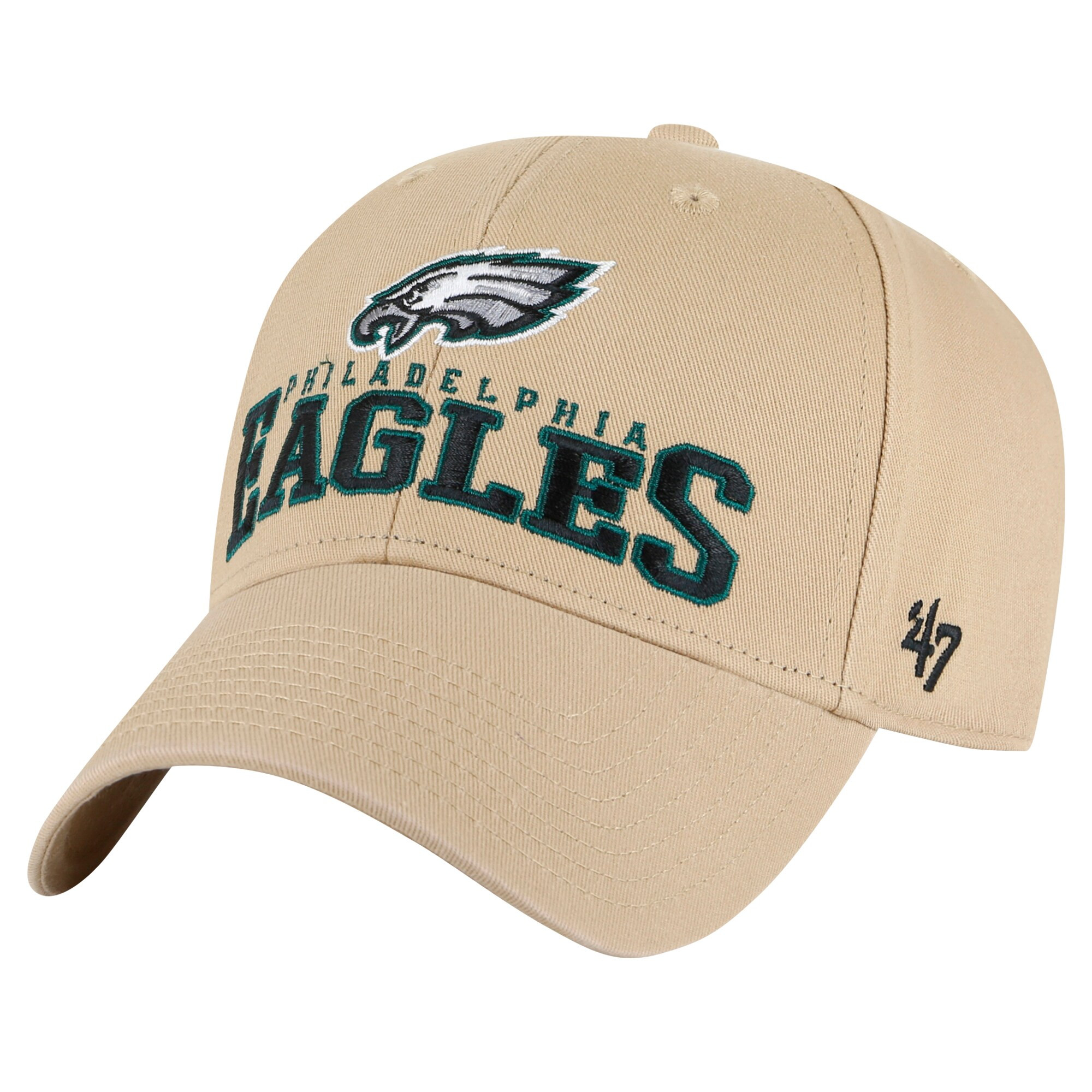 Philadelphia Eagles '47 Powell MVP Adjustable Hat - Khaki | Lids