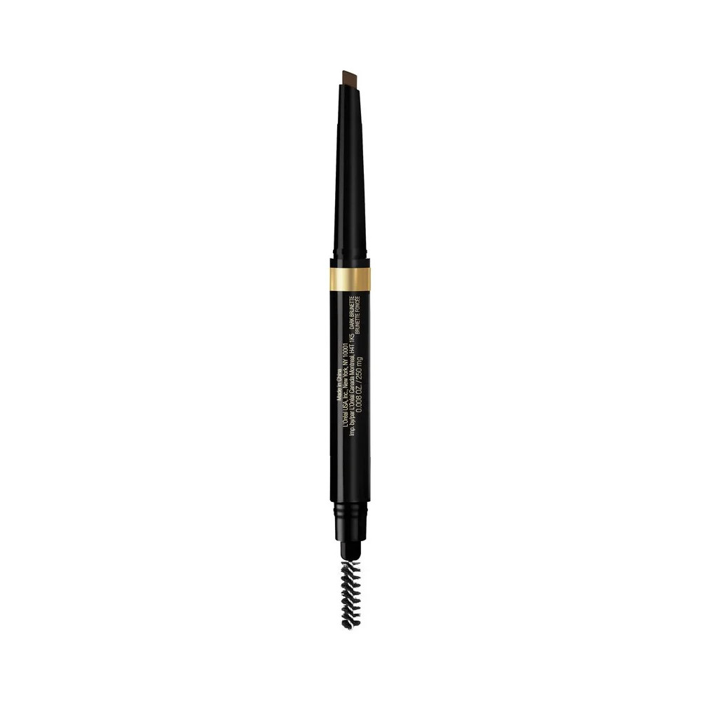 L'Oreal Paris Stylist Shape and Fill Mechanical Eyebrow Makeup Pencil, Dark Brunette | Walmart (US)
