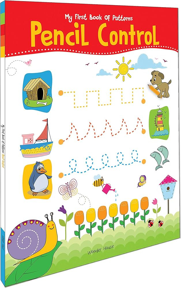 My First Book of Pencil Control : Practice Pattern Writing (Full Color Pages) | Amazon (US)