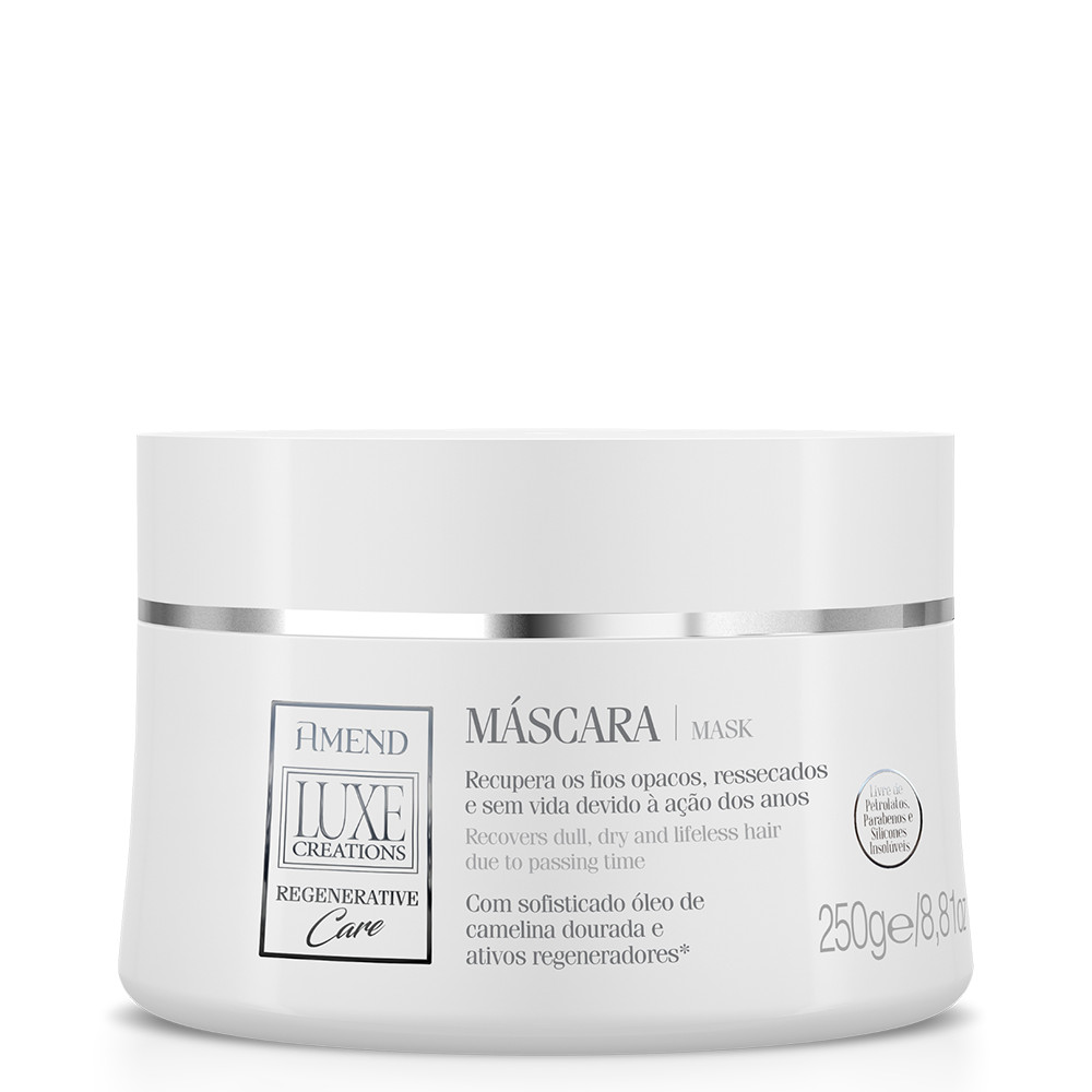 Máscara Amend Luxe Creations Regenerative Care 250g | Amend (BR)