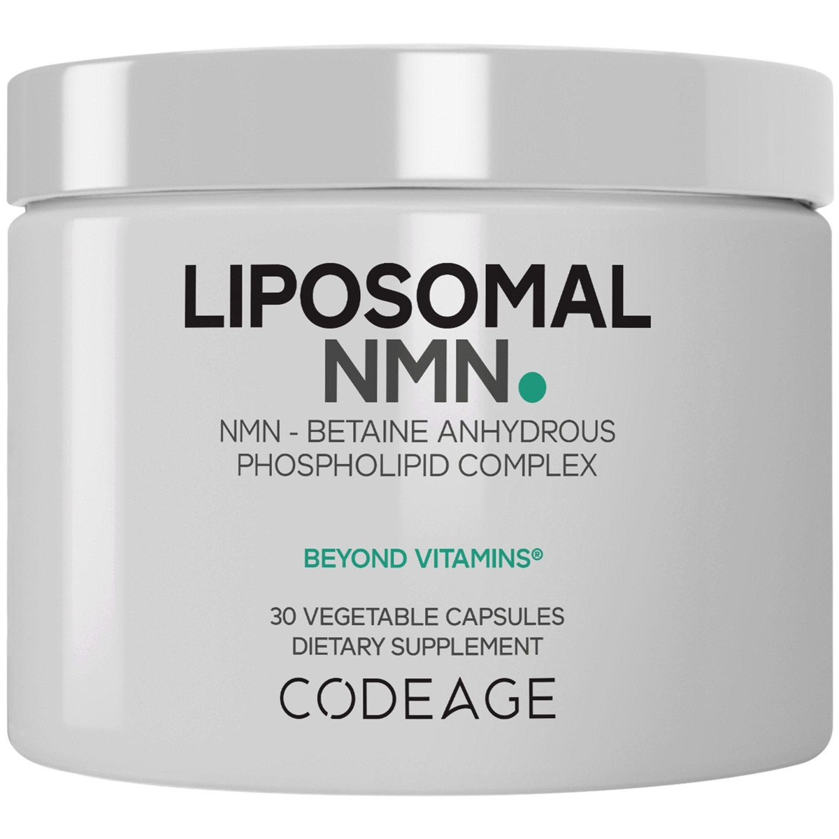 Codeage Liposomal Nmn & Betaine Anhydrous Tmg Capsules Supplement, Nad?+? Precursor, 30 ct - White | Macy's