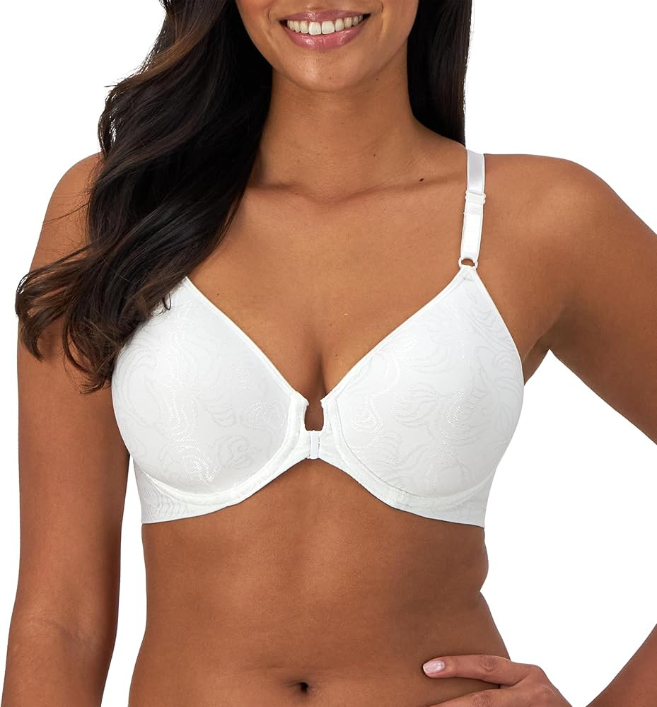 Bali Women's Underwire Shaping Bra, Comfort Revolution T-shirt Bra, Front-close Bra | Amazon (US)
