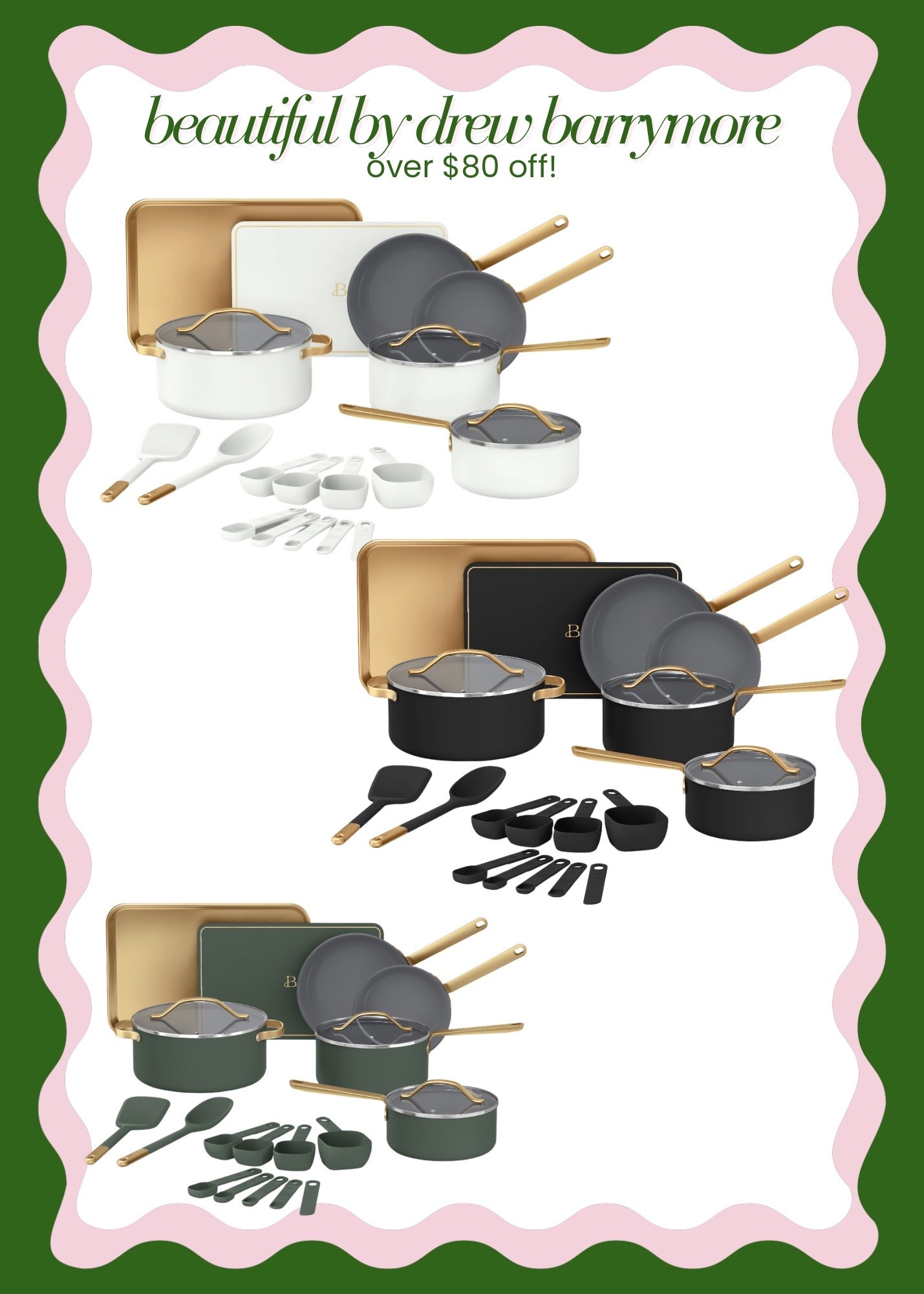Now this is a steal on cookware! If you are needing new cookware or know someone who does, this would be a great gift! 

#LTKGiftGuide #LTKHome #LTKSaleAlert