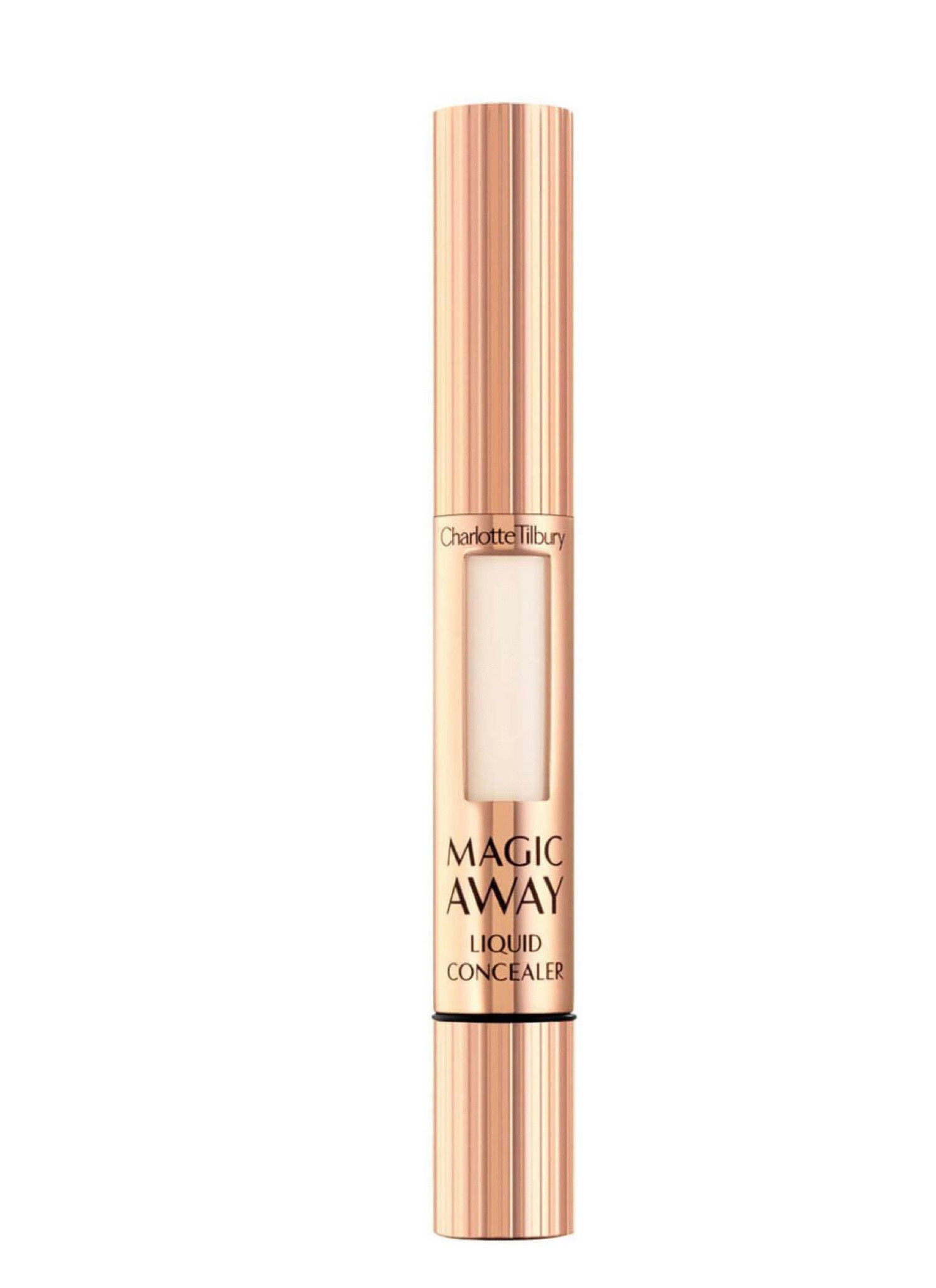 Charlotte Tilbury Magic Away Concealer

Enriched with glycine, Persian silk tree bark extract (which stretches across imperfections and smooths over to form a second skin finish) and wild indigo extract (which reduces redness and enhances the skins luminosity) this truly is make up magic. Not only does it cover dark circles, spots, blemishes and any other imperfections youd care to mention, it also plumps skin, leaving it firm, smooth and lifted as well as beautifully even. Perfect around your eyes in particular, this miracle product leaves upper lids looking lifted and can minimise the appearance of crows feet and fine lines. In 20 versatile shades to match as wide a variety of skin tones as currently possible, this is sure to be your new favourite.
