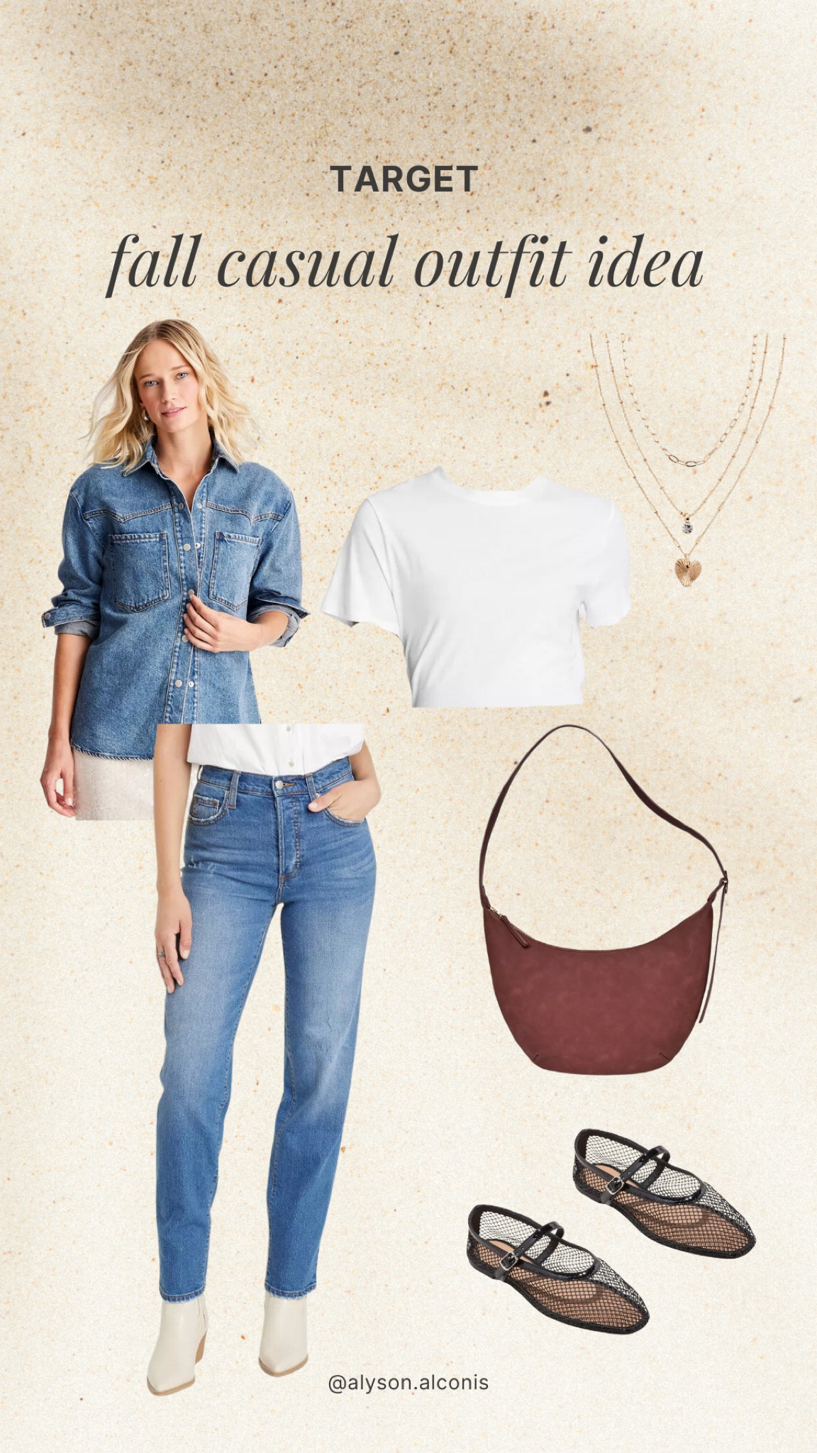 Cute casual target outfit idea! Loving the denim on denim trend and Target has some great affordable options. 

#LTKxTarget

#LTKSaleAlert