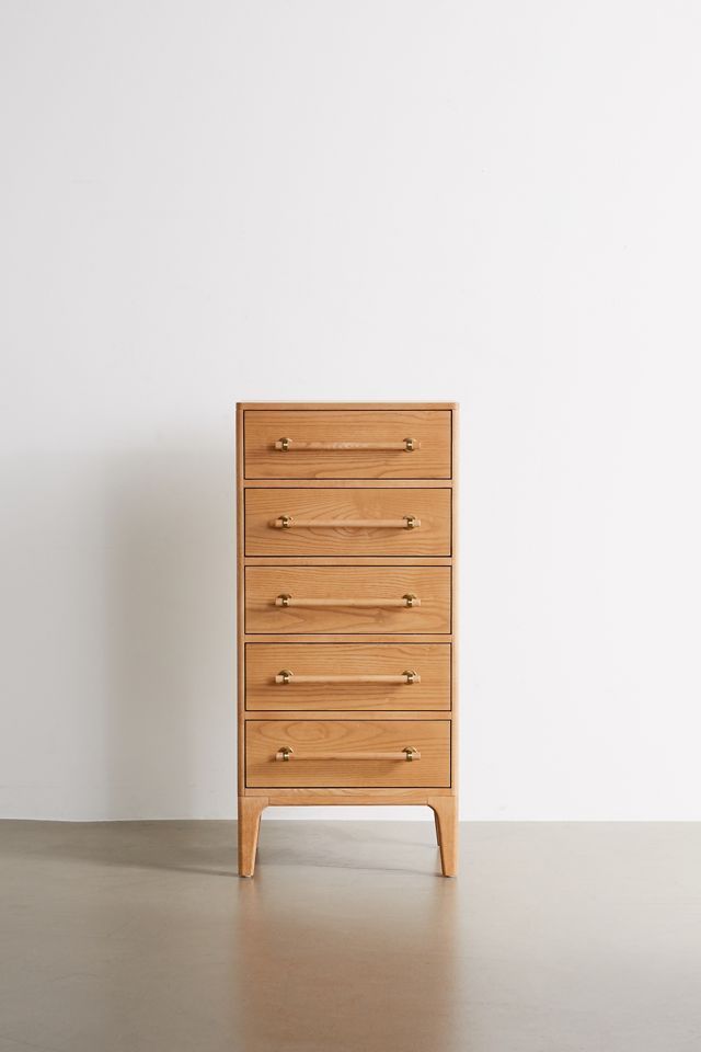 Linnea Tall 5-Drawer Dresser | Urban Outfitters (US and RoW)