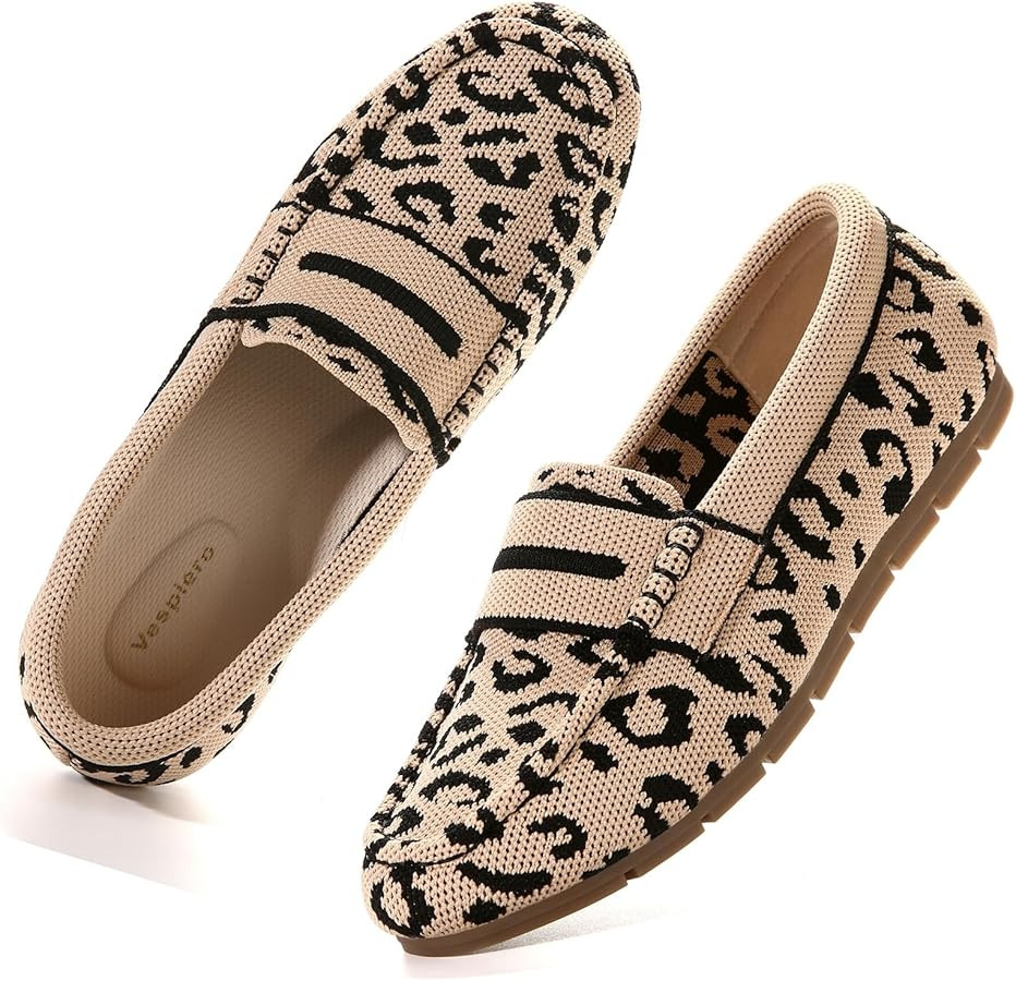 Loafers for Women Comfortable Slip on Work Flats Shoes Womens Dressy Casual Walking Shoes | Amazon (US)