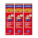 Boudreaux's Butt Paste Maximum Strength Diaper Rash Ointment, 4 oz, 3 Pack | Amazon (US)