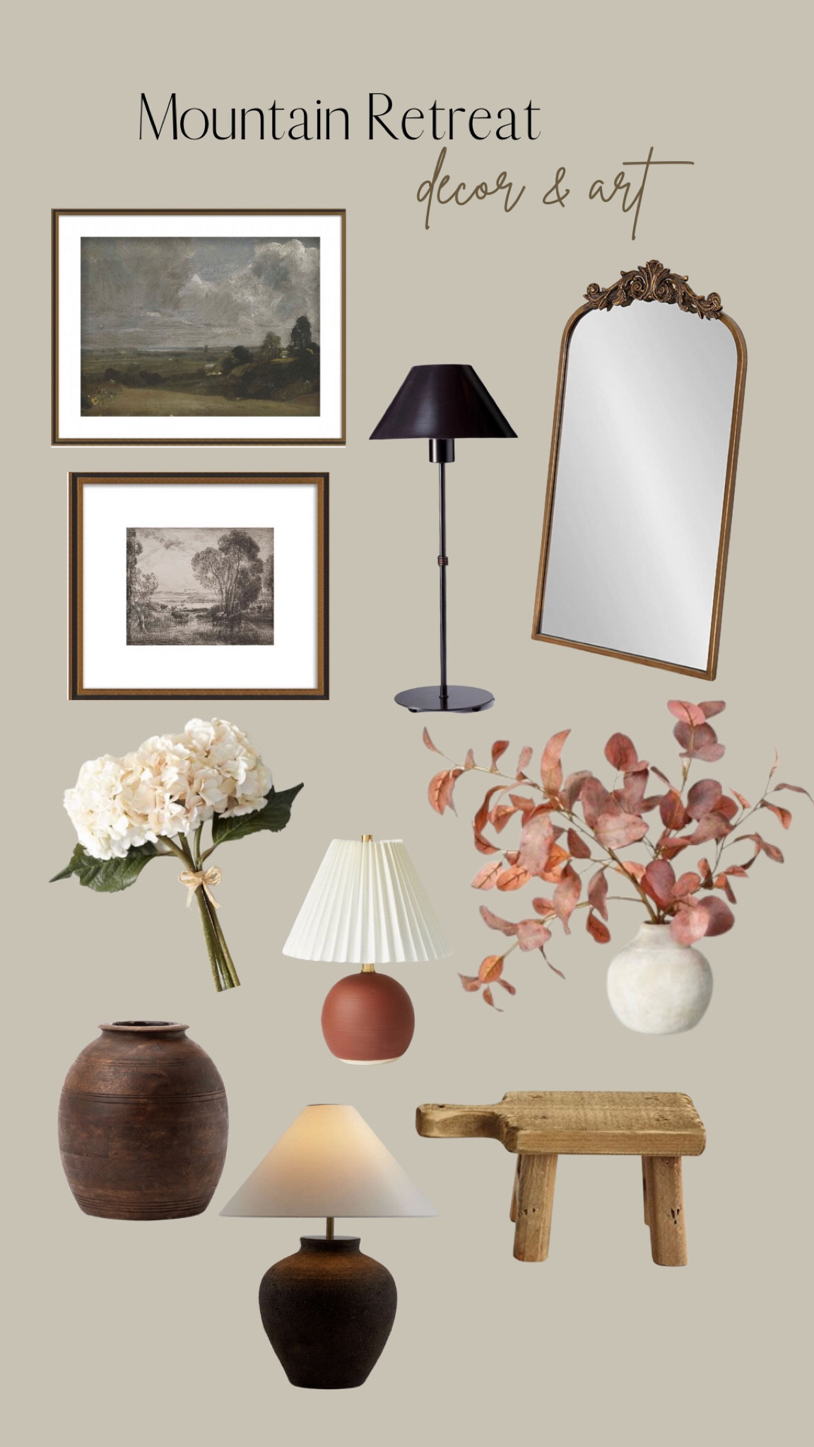 Mountain retreat decor