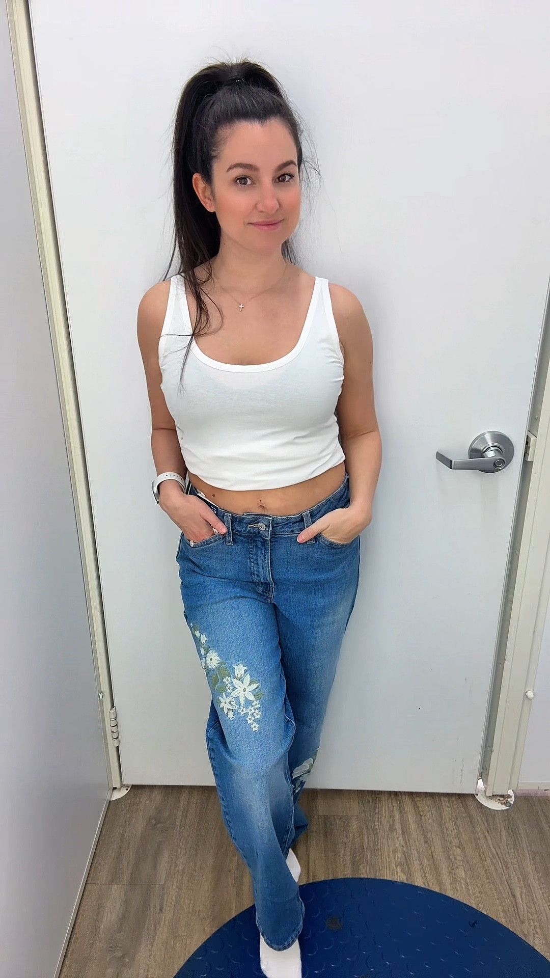 The cutest old navy jeans #oldnavy #oldnavyfinds #oldnavystyle #jeans 

#LTKootd #LTKgrwm #LTKSpringSale