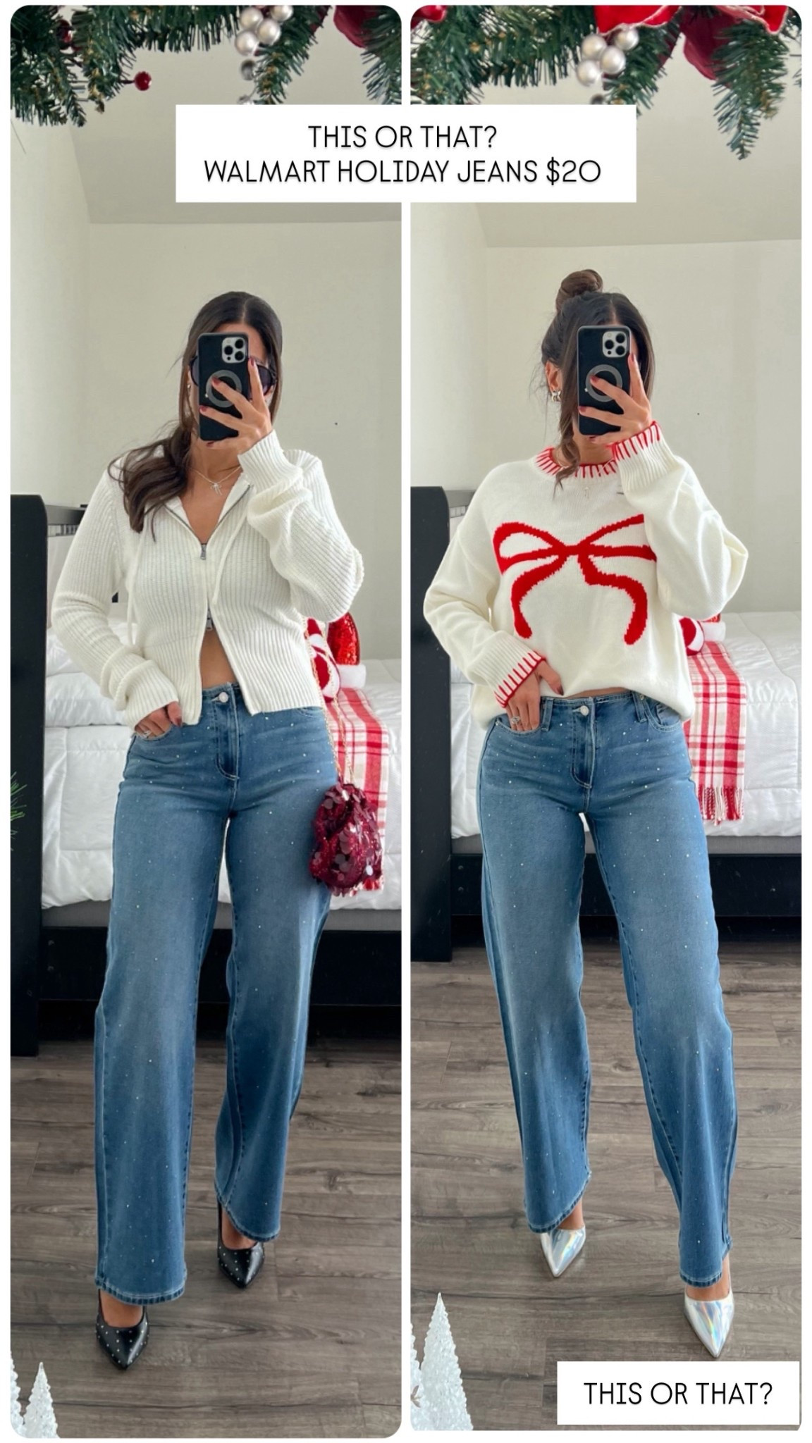 Best selling holiday jeans from Walmart 

#LTKHoliday #LTKMidsize #LTKCyberWeek