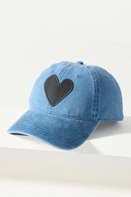 Denim Heart Baseball Cap | Anthropologie (US)