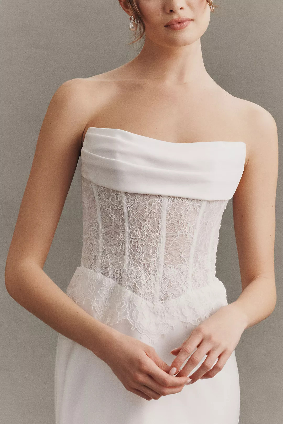 Exclusive: Jenny Yoo Danica Strapless Corset Maxi Dress | Anthropologie (US)