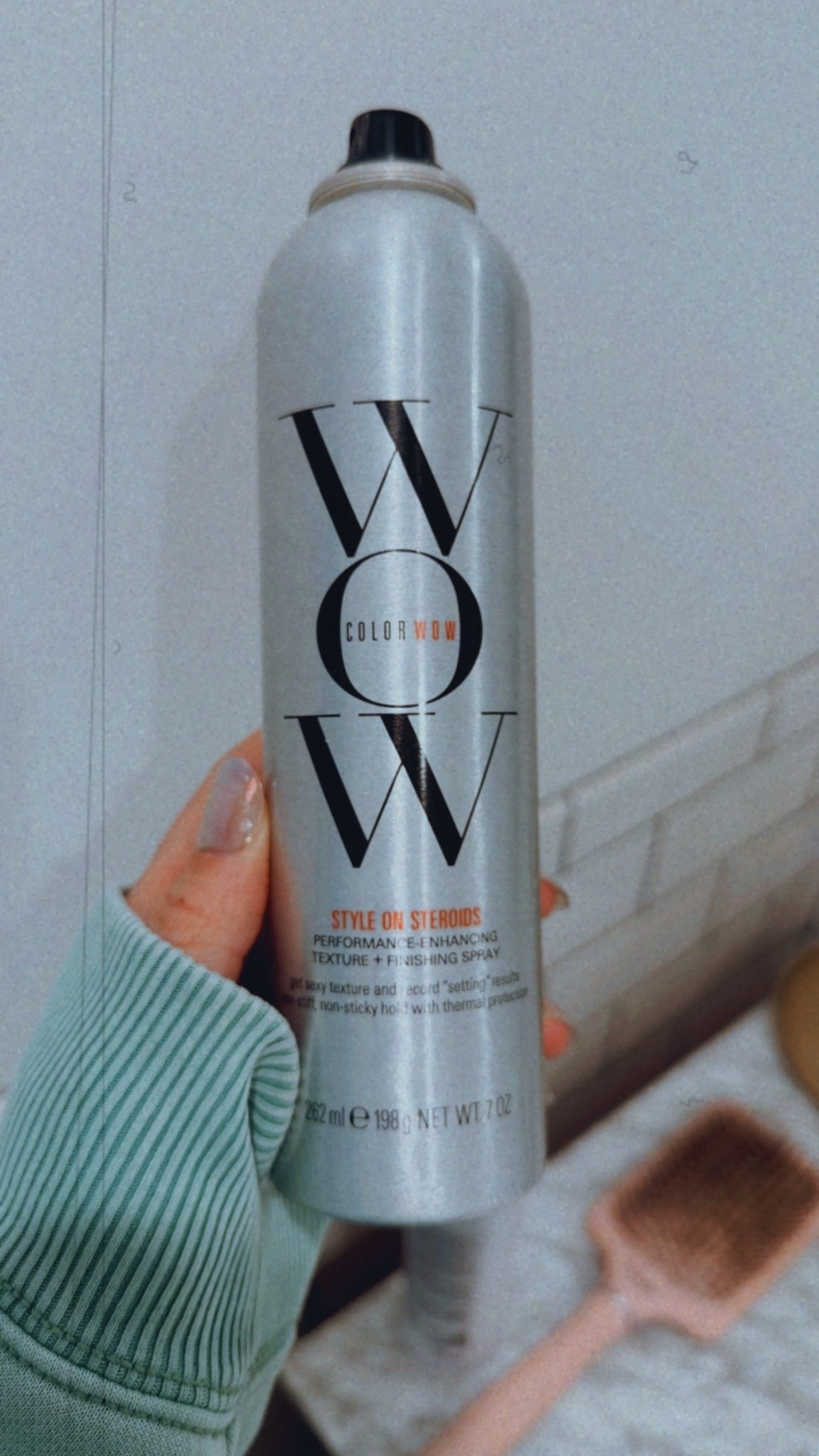 The Color Wow hairspray has been such a staple in my routine lately. It gives the perfect hold without feeling crunchy or stiff, and keeps everything in place while still looking soft and natural
color wow hairspray, flexible hold hairspray, frizz control hair products, humidity proof hair, everyday hair routine, smooth hair essentials, hair styling products, glossy hair finish SavannaK

#LTKselfcare #LTKBeauty