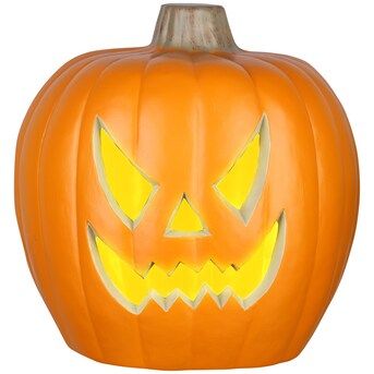 Holiday Living  20.47-in Talking Lighted Jack-o-lantern Free Standing Decoration | Lowe's