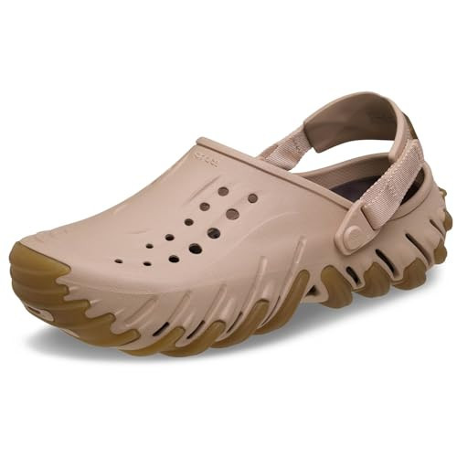 Crocs Unisex Echo Ro Clog Pink Caramel Men's 2, Women's 4 Medium | Amazon (US)